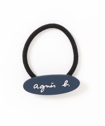 agnes b. | GW06 E ELASTIQUE ロゴヘアアクセサリー(ヘアゴム)
