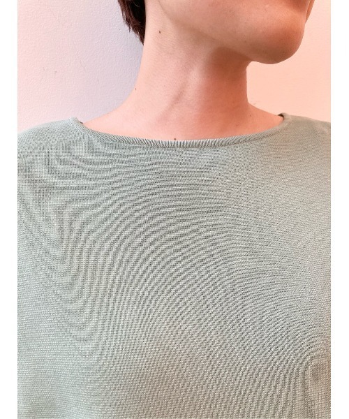 BEARDSLEY(ビアズリー)の「フレンチニットワンピース(ワンピース・レディース・ネイビー/グリーン系その他2・FREE)」の3枚目の写真