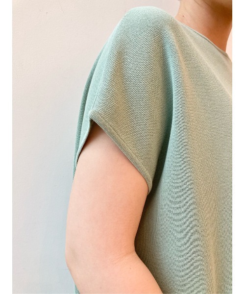 BEARDSLEY(ビアズリー)の「フレンチニットワンピース(ワンピース・レディース・ネイビー/グリーン系その他2・FREE)」の7枚目の写真