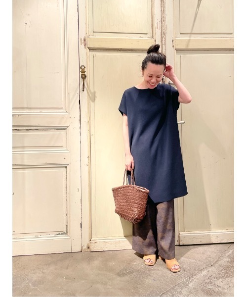 BEARDSLEY(ビアズリー)の「フレンチニットワンピース(ワンピース・レディース・ネイビー/グリーン系その他2・FREE)」の12枚目の写真