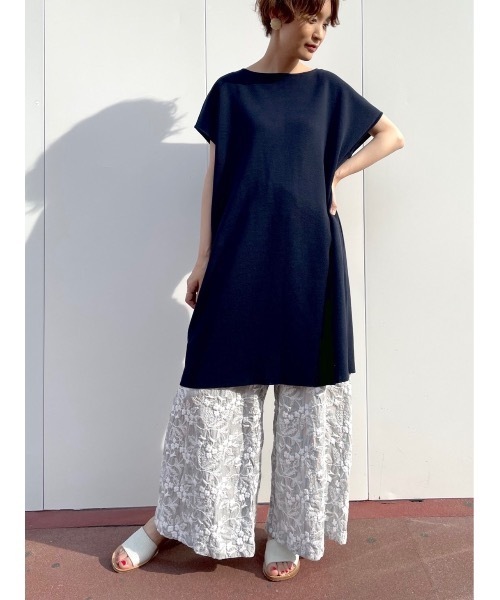 BEARDSLEY(ビアズリー)の「フレンチニットワンピース(ワンピース・レディース・ネイビー/グリーン系その他2・FREE)」の13枚目の写真