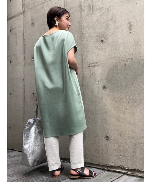 BEARDSLEY(ビアズリー)の「フレンチニットワンピース(ワンピース・レディース・ネイビー/グリーン系その他2・FREE)」の15枚目の写真