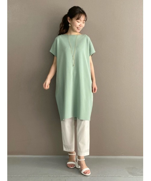 BEARDSLEY(ビアズリー)の「フレンチニットワンピース(ワンピース・レディース・ネイビー/グリーン系その他2・FREE)」の9枚目の写真