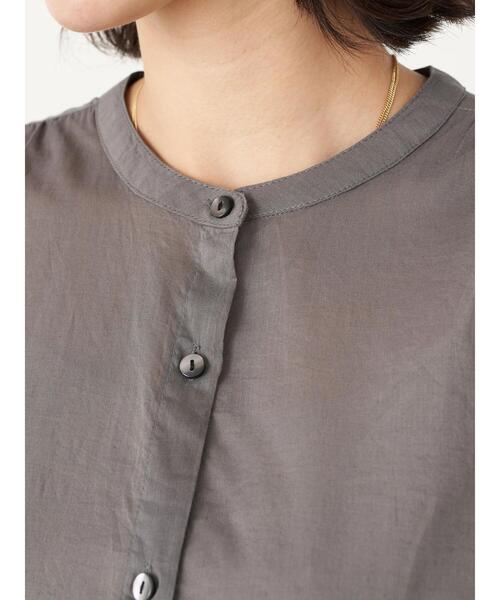 earth music&ecology（アースミュージックアンドエコロジー）の「ギャザーチュニック ＊（Tシャツ/カットソー・レディース・ホワイト系その他2/オレンジ/グレー/オフホワイト・FREE）」の13枚目の写真