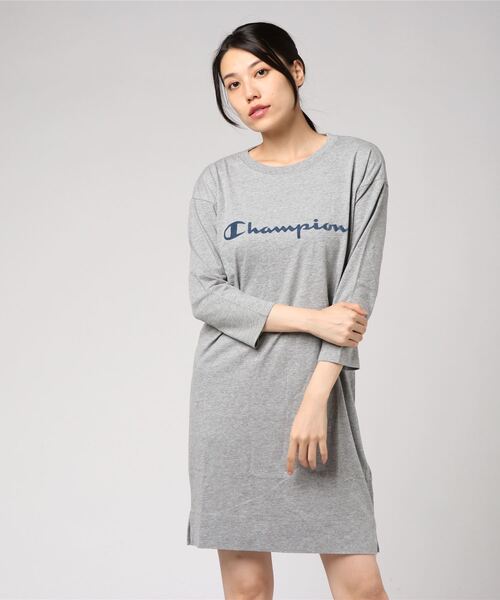 ブランド古着 長袖ワンピース ワンピース Champion チャンピオン のファッション通販 Zozoused