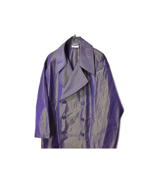 Iroquois(イロコイ)の「NY/E CHAMBRAY BIG P-COAT(ピーコート・メンズ・グリーン系その他/パープル系その他・1/2/3)」の16枚目の写真