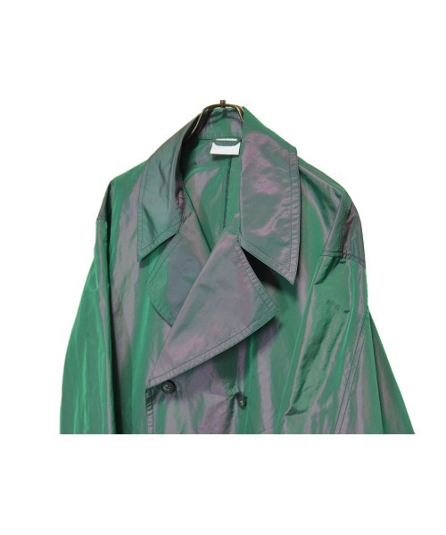 Iroquois(イロコイ)の「NY/E CHAMBRAY BIG P-COAT(ピーコート・メンズ・グリーン系その他/パープル系その他・1/2/3)」の17枚目の写真