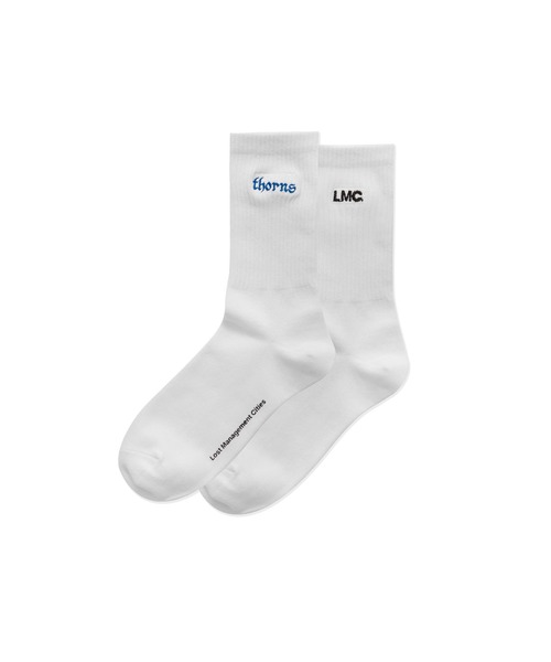 LMCの「THORNS SOCKS(ソックス/靴下・メンズ・ホワイト/ブラック・ONE SIZE)」の2枚目の写真