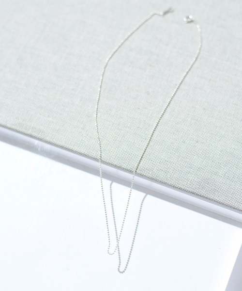 SETUP7（セットアップセブン）の「【SETUP7】シルバーチェーンネックレス　AD-9 SR NKS（ネックレス・レディース・シルバー・FREE）」の3枚目の写真