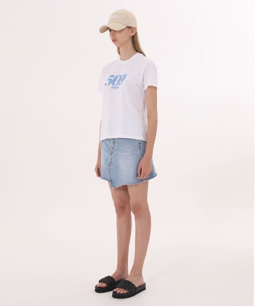 ODD STUDIO(オッドスタジオ)の「【ODD STUDIO】509 REGULAR FIT T-SHIRT / オッドスタジオ 509 レギュラーフィット Tシャツ(Tシャツ/カットソー・レディース・ホワイト/ブラック/イエロー・FREE)」の9枚目の写真