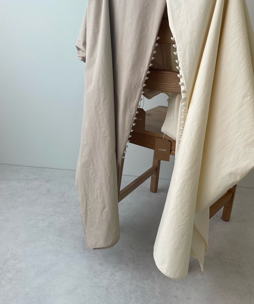 LE MORE(リモア)の「Uネックデザインベストワンピース(ワンピース・レディース・ベージュ/アイボリー・FREE)」の5枚目の写真