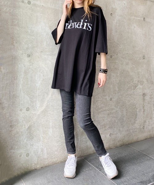 Desert　Rose（デザートローズ）の「【Praia/プライア】ストレッチスキニーデニム（デニムパンツ・レディース・ブラック・MEDIUM/SMALL）」の8枚目の写真