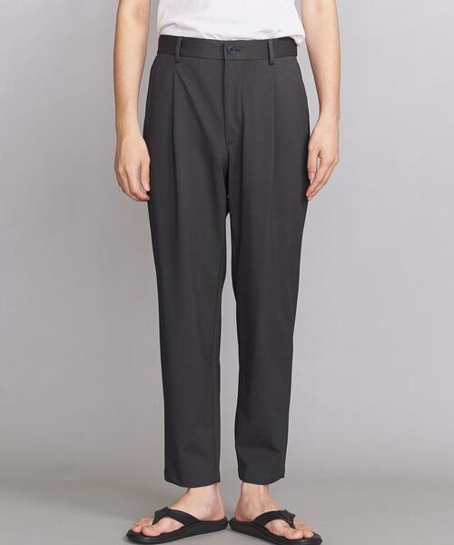 BEAUTY&YOUTH UNITED ARROWS（ビューティーアンドユースユナイテッドアローズ）の「BY TCH カノコ 1P ワイド テーパード アンクルパンツ（その他パンツ・メンズ・ダークブラウン/オリーブ/ダークグレー・SMALL/MEDIUM/LARGE/X-LARGE）」の4枚目の写真