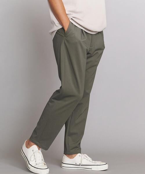 BEAUTY&YOUTH UNITED ARROWS（ビューティーアンドユースユナイテッドアローズ）の「BY TCH カノコ 1P ワイド テーパード アンクルパンツ（その他パンツ・メンズ・ダークブラウン/オリーブ/ダークグレー・SMALL/MEDIUM/LARGE/X-LARGE）」の10枚目の写真