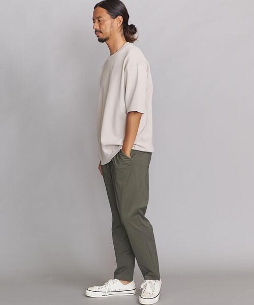 BEAUTY&YOUTH UNITED ARROWS（ビューティーアンドユースユナイテッドアローズ）の「BY TCH カノコ 1P ワイド テーパード アンクルパンツ（その他パンツ・メンズ・ダークブラウン/オリーブ/ダークグレー・SMALL/MEDIUM/LARGE/X-LARGE）」の11枚目の写真
