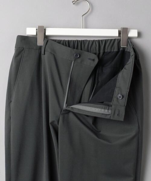 BEAUTY&YOUTH UNITED ARROWS（ビューティーアンドユースユナイテッドアローズ）の「BY TCH カノコ 1P ワイド テーパード アンクルパンツ（その他パンツ・メンズ・ダークブラウン/オリーブ/ダークグレー・SMALL/MEDIUM/LARGE/X-LARGE）」の14枚目の写真