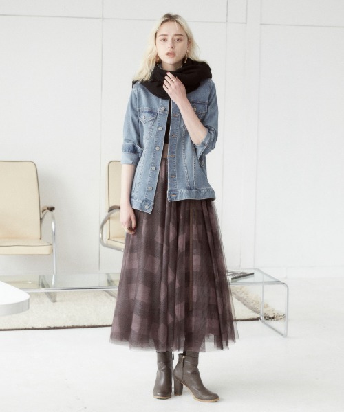 DRWCYS（ドロシーズ）の「オーバーGジャン（デニムジャケット・レディース・サックスブルー/ブルー・SMALL/MEDIUM）」の4枚目の写真