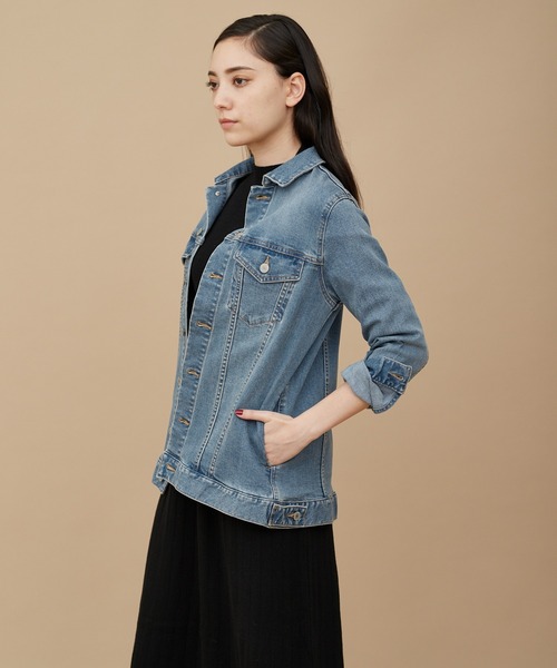 DRWCYS（ドロシーズ）の「オーバーGジャン（デニムジャケット・レディース・サックスブルー/ブルー・SMALL/MEDIUM）」の14枚目の写真