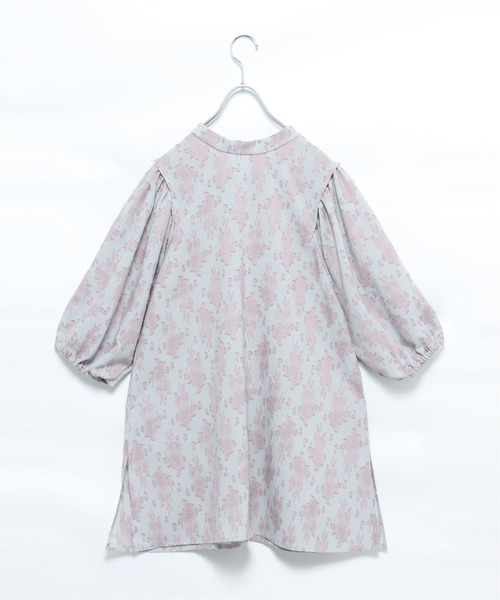 VENCEEXCHANGE（ヴァンスエクスチェンジ）の「ジャカードチュニック（チュニック・レディース・ブルー/ブラック/オフホワイト・M）」の13枚目の写真