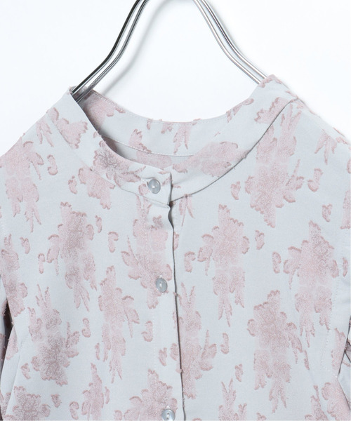 VENCEEXCHANGE（ヴァンスエクスチェンジ）の「ジャカードチュニック（チュニック・レディース・ブルー/ブラック/オフホワイト・M）」の17枚目の写真