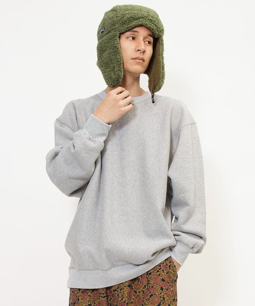 Johnbull（ジョンブル）の「フリースボンバーハット（ハット・メンズ・オリーブ/アイボリー/ヘザーグレー/ブラウン/パープル/ブラック・MEDIUM/SMALL）」の19枚目の写真