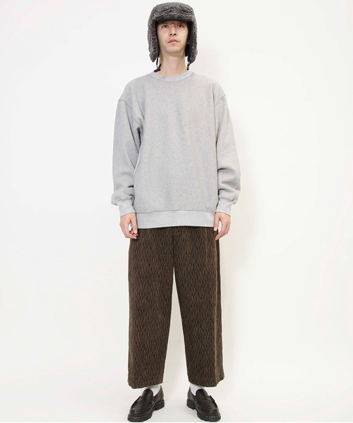 Johnbull（ジョンブル）の「フリースボンバーハット（ハット・メンズ・オリーブ/アイボリー/ヘザーグレー/ブラウン/パープル/ブラック・MEDIUM/SMALL）」の16枚目の写真