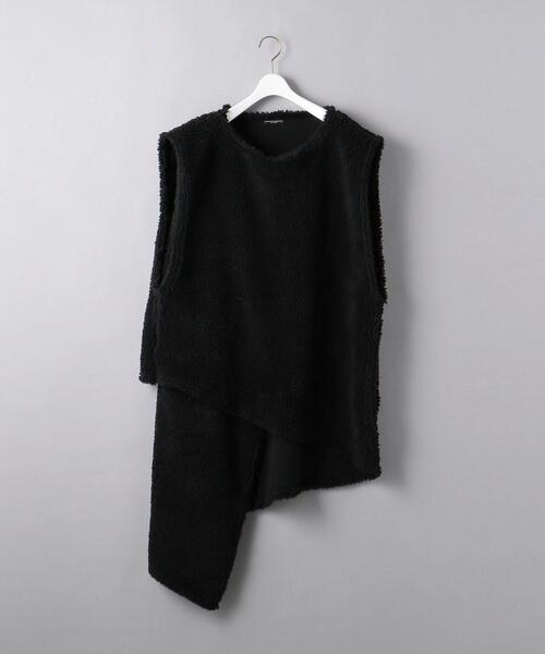 Engineered Garments(エンジニアードガーメンツ)の「<FWK BY ENGINEERED GARMENTS>ラップ ベスト ■■■(ベスト・レディース・ブラック/オフホワイト・FREE)」の2枚目の写真