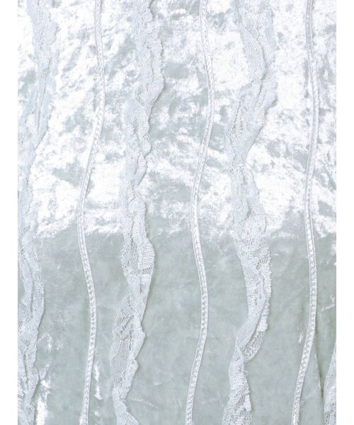 merry jenny（メリージェニー）の「【セットアップ】フリルベロアロングワンピース（ワンピース・レディース・ブラック/ミント/ライトブルー・FREE）」の19枚目の写真