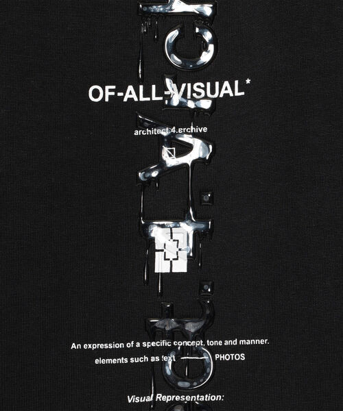 A4A（エーフォーエー）の「A4A(エーフォーエー) FACE LONGSLEEVE T（Tシャツ/カットソー・メンズ・ブラック/ホワイト・FREE）」の7枚目の写真