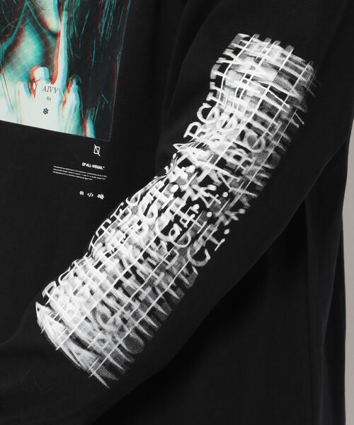A4A（エーフォーエー）の「A4A(エーフォーエー) FACE LONGSLEEVE T（Tシャツ/カットソー・メンズ・ブラック/ホワイト・FREE）」の8枚目の写真