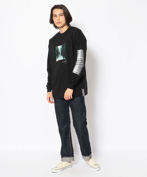 A4A（エーフォーエー）の「A4A(エーフォーエー) FACE LONGSLEEVE T（Tシャツ/カットソー・メンズ・ブラック/ホワイト・FREE）」の11枚目の写真