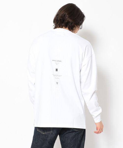A4A（エーフォーエー）の「A4A(エーフォーエー) FACE LONGSLEEVE T（Tシャツ/カットソー・メンズ・ブラック/ホワイト・FREE）」の12枚目の写真