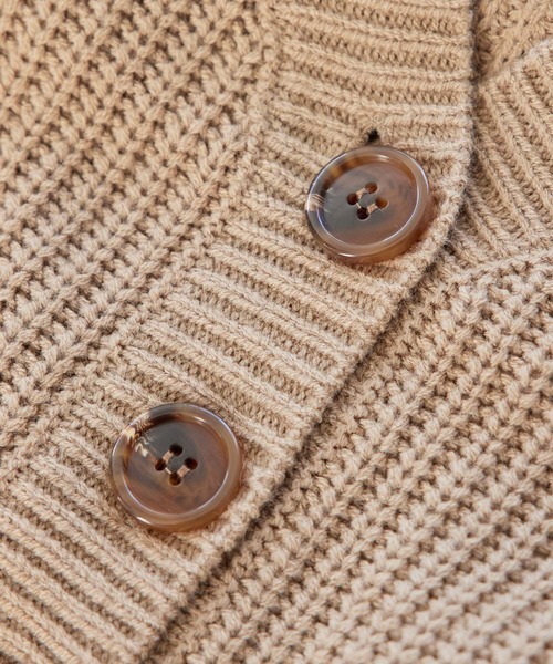 vis-`a-vis（ビサビ）の「【WEB限定】着回し力抜群ショート丈ボリュームスリーブカーディガン（カーディガン/ボレロ・レディース・ブラック/ベージュ/ピンク系その他2・FREE）」の8枚目の写真