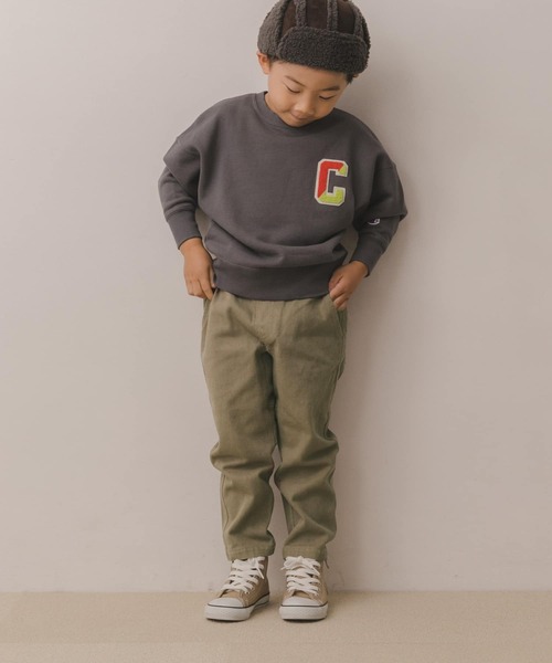 URBAN RESEARCH DOORS（アーバンリサーチドアーズ）の「ピグメントテーパードパンツ(KIDS)（その他パンツ・キッズ・ベージュ系その他/ブラック・105/120/135）」の10枚目の写真