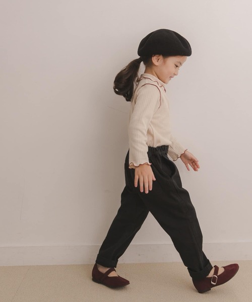 URBAN RESEARCH DOORS（アーバンリサーチドアーズ）の「ピグメントテーパードパンツ(KIDS)（その他パンツ・キッズ・ベージュ系その他/ブラック・105/120/135）」の11枚目の写真