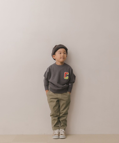 URBAN RESEARCH DOORS（アーバンリサーチドアーズ）の「ピグメントテーパードパンツ(KIDS)（その他パンツ・キッズ・ベージュ系その他/ブラック・105/120/135）」の12枚目の写真
