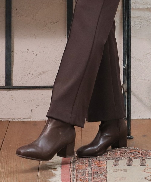 Honeys（ハニーズ）の「ストレッチブーツ（ブーツ・レディース・ブラック/アイボリー/ダークブラウン/モカ・L/S/LL/M）」の3枚目の写真