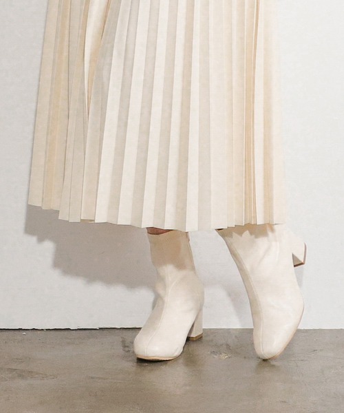 Honeys（ハニーズ）の「ストレッチブーツ（ブーツ・レディース・ブラック/アイボリー/ダークブラウン/モカ・L/S/LL/M）」の18枚目の写真