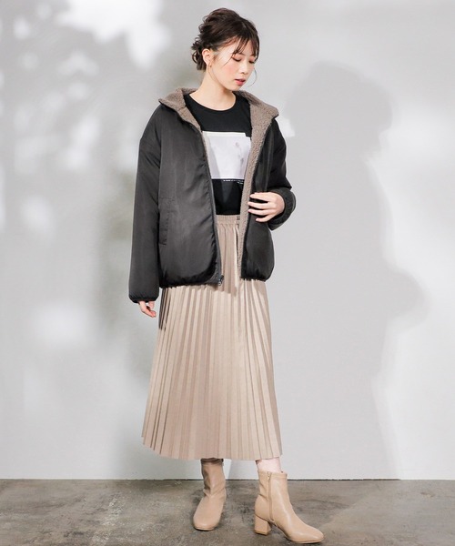 Honeys（ハニーズ）の「ストレッチブーツ（ブーツ・レディース・ブラック/アイボリー/ダークブラウン/モカ・L/S/LL/M）」の16枚目の写真