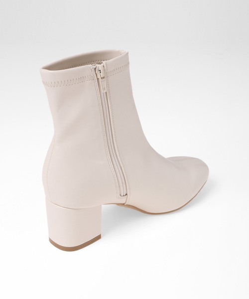 Honeys（ハニーズ）の「ストレッチブーツ（ブーツ・レディース・ブラック/アイボリー/ダークブラウン/モカ・L/S/LL/M）」の22枚目の写真