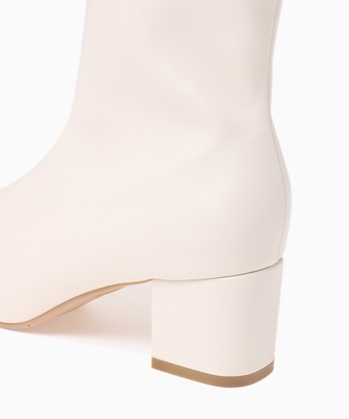 Honeys（ハニーズ）の「ストレッチブーツ（ブーツ・レディース・ブラック/アイボリー/ダークブラウン/モカ・L/S/LL/M）」の5枚目の写真