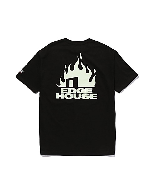 FULL-BK（フルビーケー）の「EDGE HOUSE 02（Tシャツ/カットソー・メンズ・ホワイト/ブラック・LARGE/X-LARGE）」の3枚目の写真