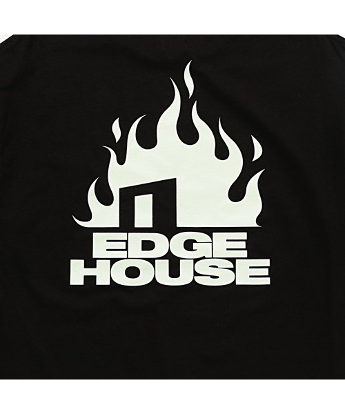 FULL-BK（フルビーケー）の「EDGE HOUSE 02（Tシャツ/カットソー・メンズ・ホワイト/ブラック・LARGE/X-LARGE）」の14枚目の写真