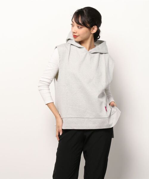 【池田エライザコラボ】フーディーベスト レディース ウェア ベスト スポーツウェア