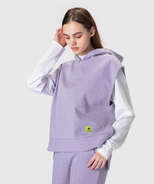 【池田エライザコラボ】フーディーベスト レディース ウェア ベスト スポーツウェア