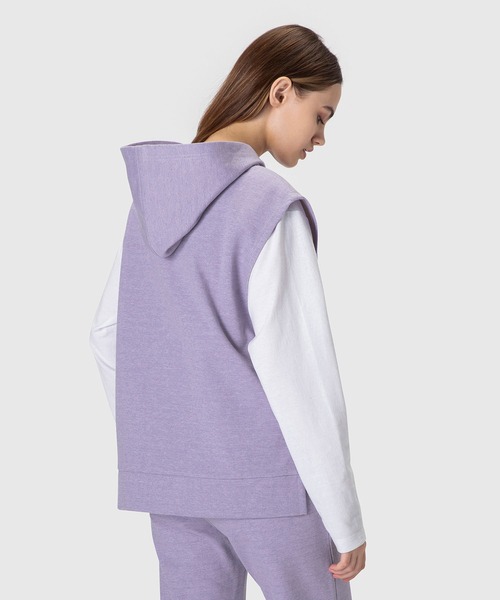 【池田エライザコラボ】フーディーベスト レディース ウェア ベスト スポーツウェア