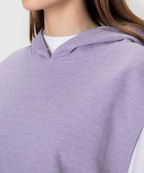 【池田エライザコラボ】フーディーベスト レディース ウェア ベスト スポーツウェア