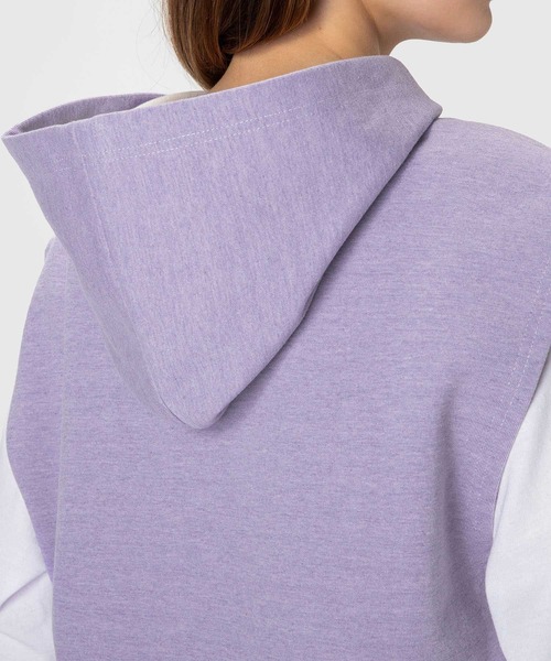 【池田エライザコラボ】フーディーベスト レディース ウェア ベスト スポーツウェア