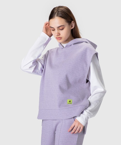 【池田エライザコラボ】フーディーベスト レディース ウェア ベスト スポーツウェア