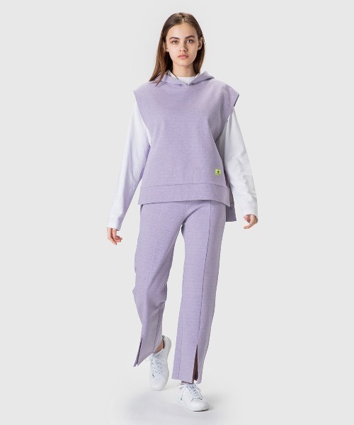 【池田エライザコラボ】フーディーベスト レディース ウェア ベスト スポーツウェア